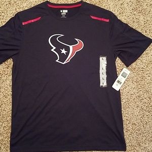 Navy blue T-shirt with Houston Texans logo